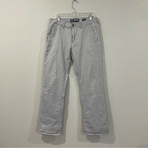 BKE Casuals Derek Mens Golf Office Gray Pants Size 33L Stretch (33x32)